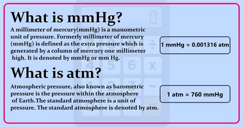5 Ways to Convert ATM to MMHG