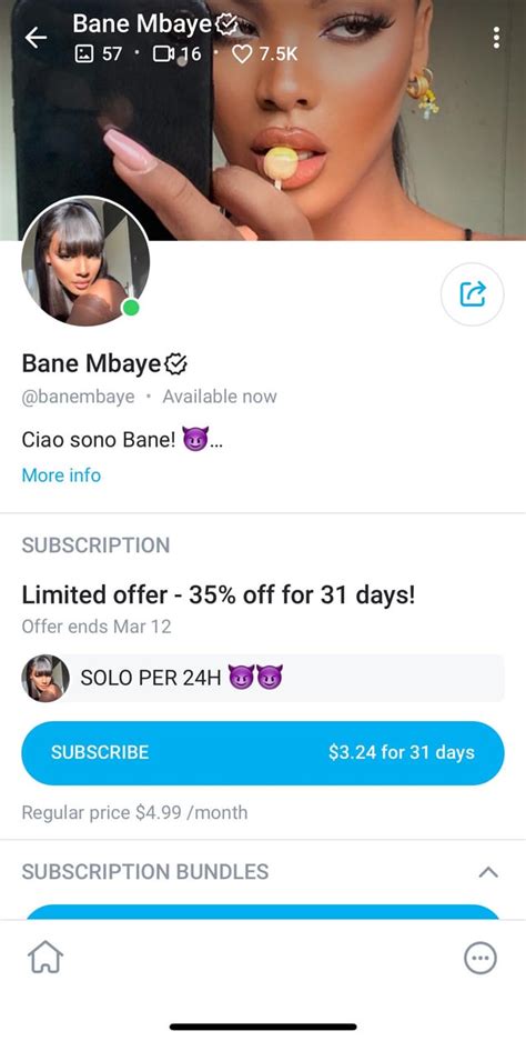 5 Ways Bane Mbaye's OnlyFans Changed the Game
