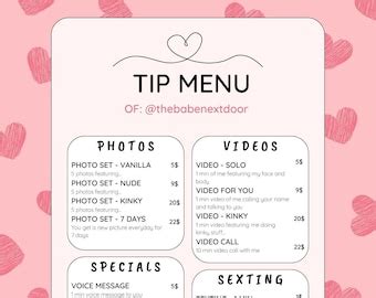 Editable Onlyfans Fansly Tip Menu Cute Pink Heart Design Etsy Australia Editable Onlyfans Fansly Tip Menu Cute Pink Heart Design Etsy Australia