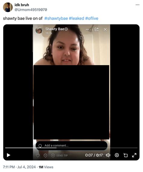 Shawtybae OnlyFans Leaked: Full Content & Details Revealed Shawtybae OnlyFans Leaked: Full Content & Details Revealed