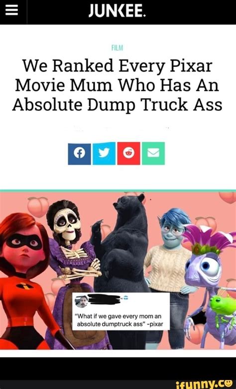 We Ranked All The Pixar Mums With An Absolute Dump Truck Ass We Ranked All The Pixar Mums With An Absolute Dump Truck Ass